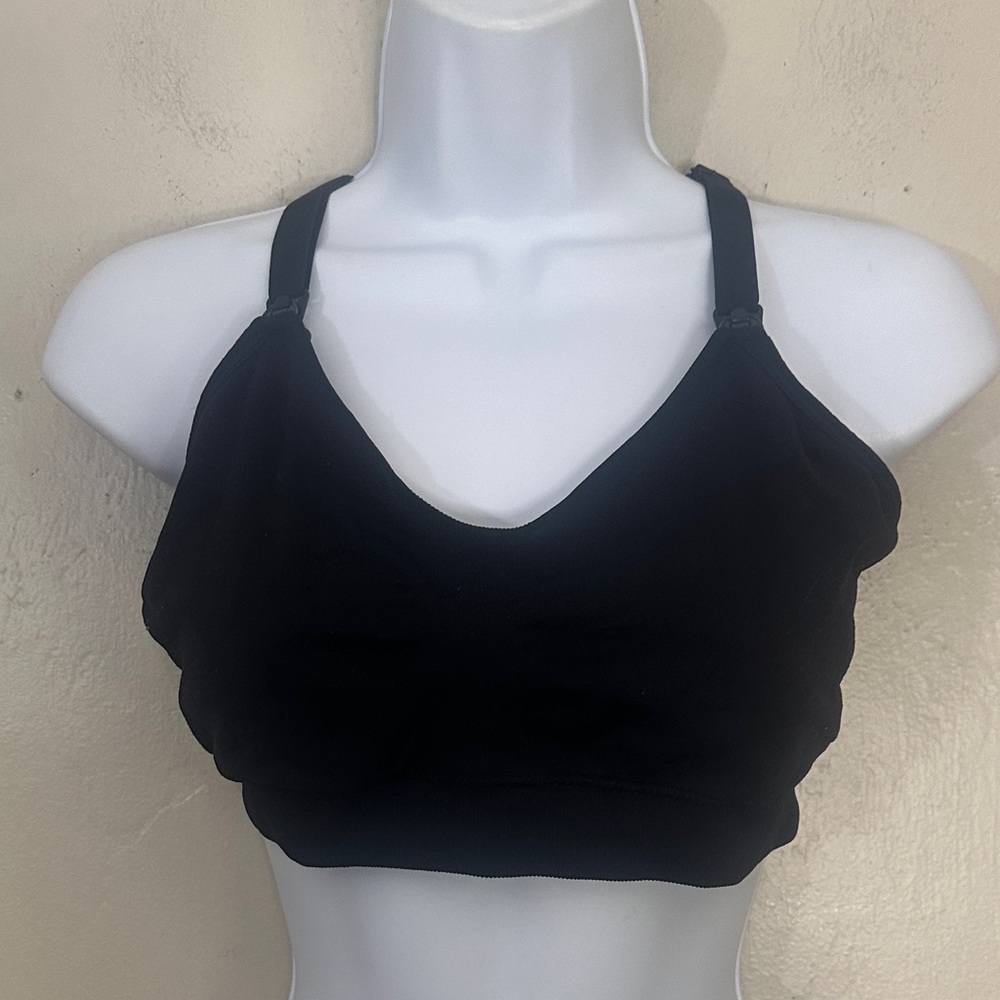 Kindred Bravely Black Maternity Sports Bra
